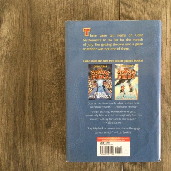 The genius files, roller girl, bookshop girl, and front desk 4 book set - Picture 11 of 15